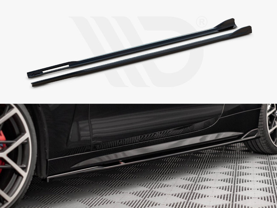 MAXTON DESIGN Side Skirts Diffusers V.2 BMW 4 M-Pack / M440i G22 / G23