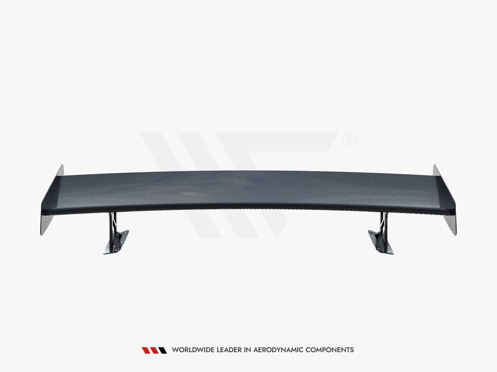 Carbon Spoiler With External Brackets Uprights + LED BMW M2 F87