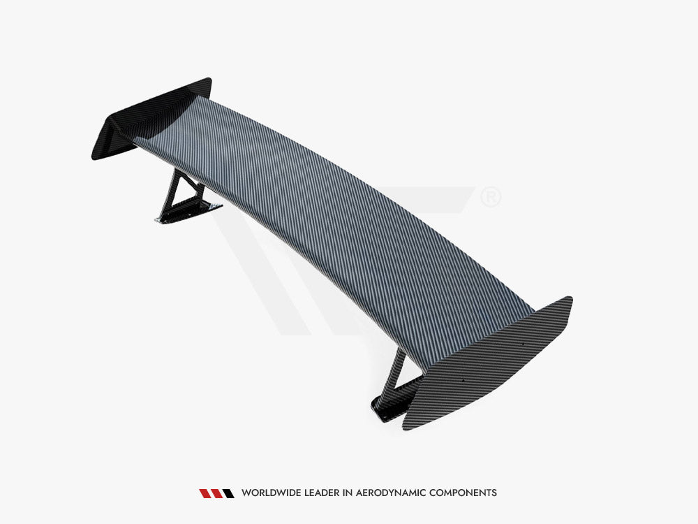 Carbon Spoiler With External Brackets Uprights + LED BMW M2 F87