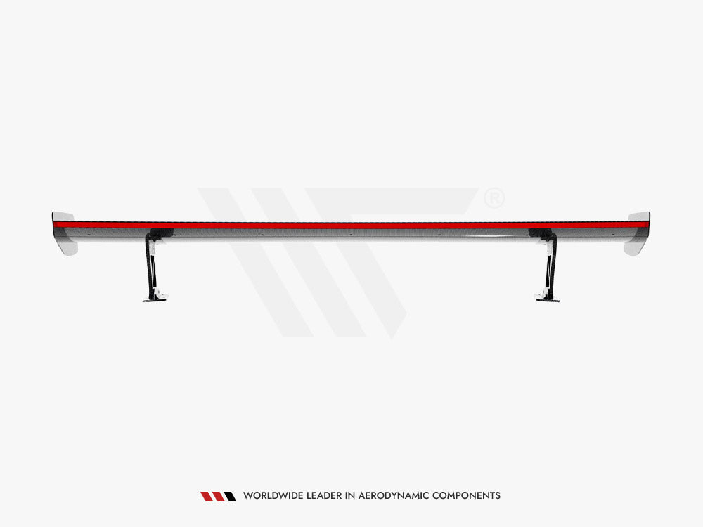Carbon Spoiler With External Brackets Uprights + LED BMW M2 F87