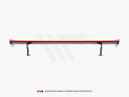 Carbon Spoiler With External Brackets Uprights + LED BMW M2 F87