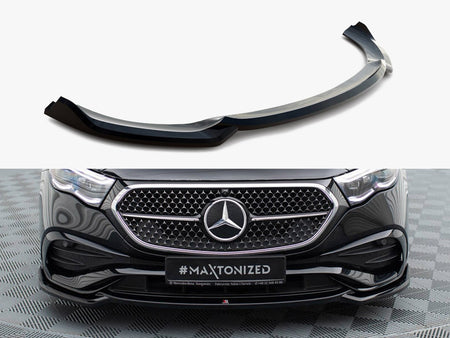 Maxton Design Front Splitter V.1 Mercedes-Benz E AMG-Line W214 - ME-E-214-AMGLINE-FD1G - Image 1
