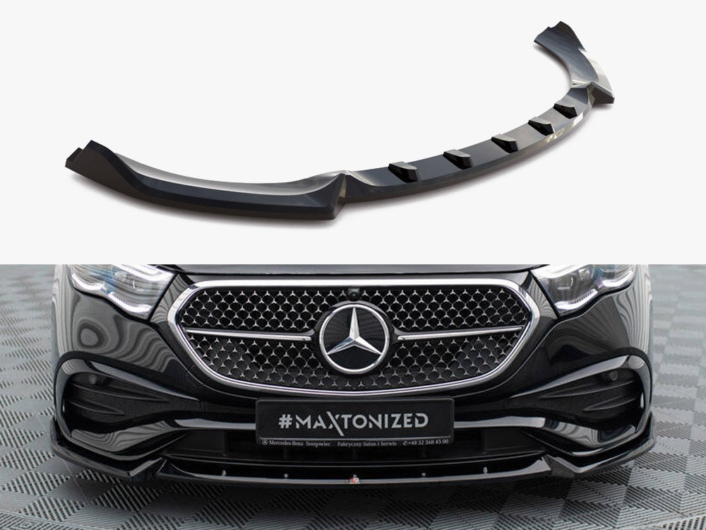 Maxton Design Front Splitter V.2 Mercedes-Benz E AMG-Line W214 - ME-E-214-AMGLINE-FD2G - Image 1