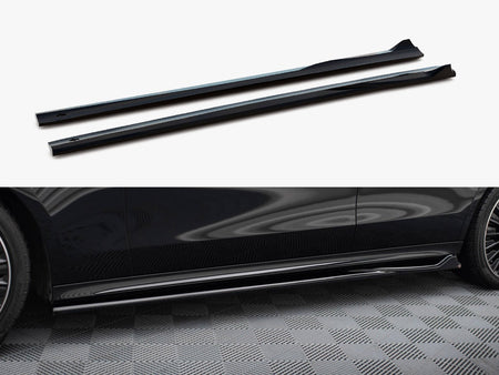 Maxton Design Side Skirts Diffusers Mercedes-Benz E AMG-Line W214 - ME-E-214-AMGLINE-SD1G - Image 1