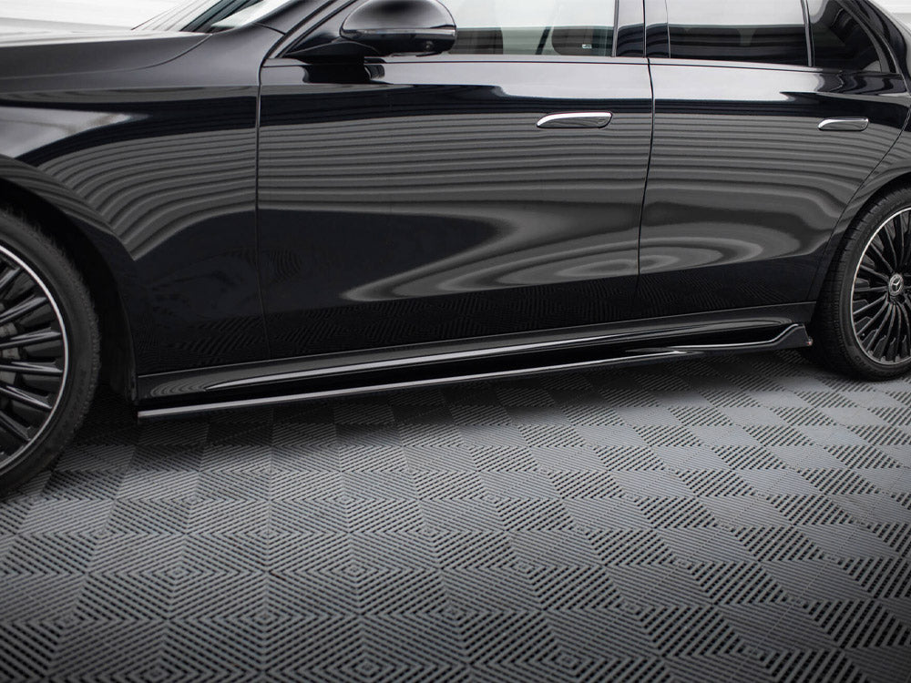 Maxton Design Side Skirts Diffusers Mercedes-Benz E AMG-Line W214 - ME-E-214-AMGLINE-SD1G - Image 3