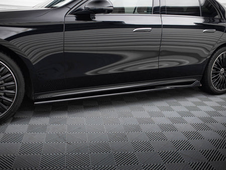 Maxton Design Side Skirts Diffusers Mercedes-Benz E AMG-Line W214 - ME-E-214-AMGLINE-SD1G - Image 3