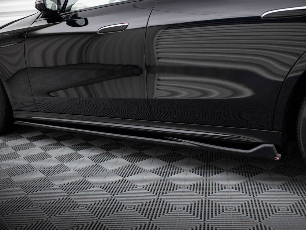 Maxton Design Side Skirts Diffusers Mercedes-Benz E AMG-Line W214 - ME-E-214-AMGLINE-SD1G - Image 4