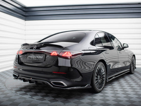 Maxton Design Spoiler CAP 3D Mercedes-Benz E Sedan AMG-Line W214 - ME-E-214-AMGLINE-CAP3D1G - Image 2