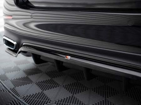 Maxton Design Rear Splitter (Vertical Bars) Mercedes-Benz E AMG-Line W214 - ME-E-214-AMGLINE-RD1G+RD2G - Image 4