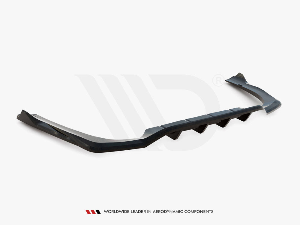 Maxton Design Rear Splitter (Vertical Bars) Mercedes-Benz E AMG-Line W214 - ME-E-214-AMGLINE-RD1G+RD2G - Image 6