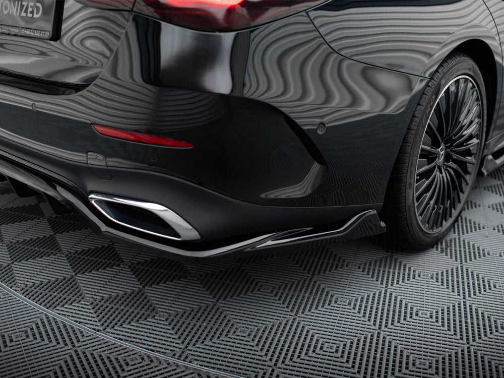 Maxton Design Rear Splitter (Vertical Bars) Mercedes-Benz E AMG-Line W214 - ME-E-214-AMGLINE-RD1G+RD2G - Image 5