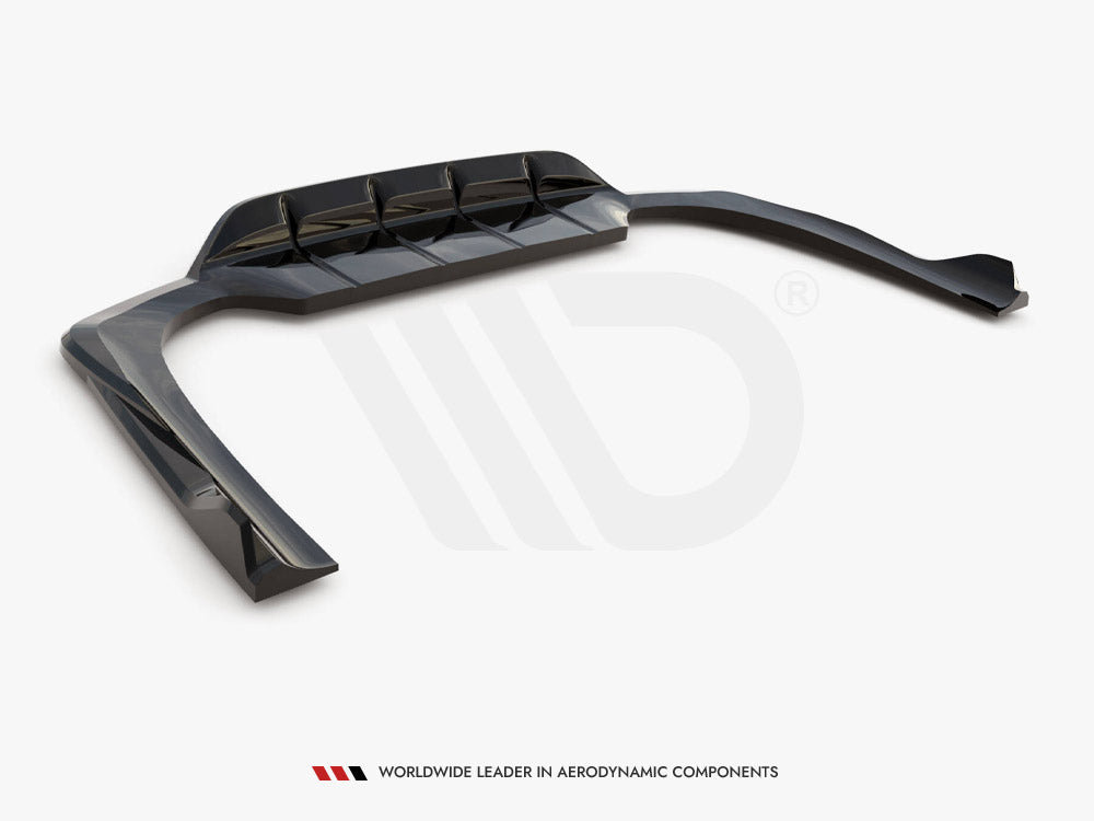 Maxton Design Rear Splitter (Vertical Bars) Mercedes-Benz E AMG-Line W214 - ME-E-214-AMGLINE-RD1G+RD2G - Image 7