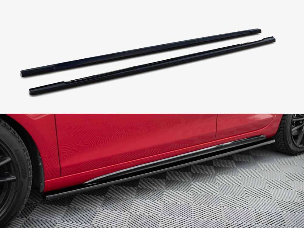 Maxton Design Side Skirts Diffusers VW Golf Mk6 GTI / GTD - VW-GO-6-GTD-SD1G - Image 1