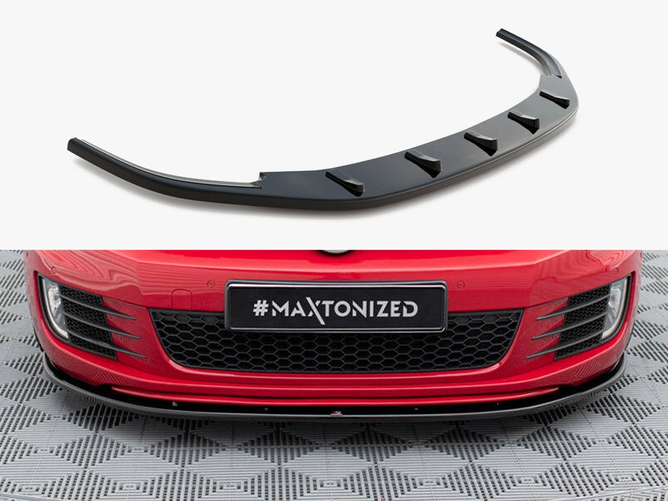Maxton Design Front Splitter V.2 VW Golf Mk6 GTI