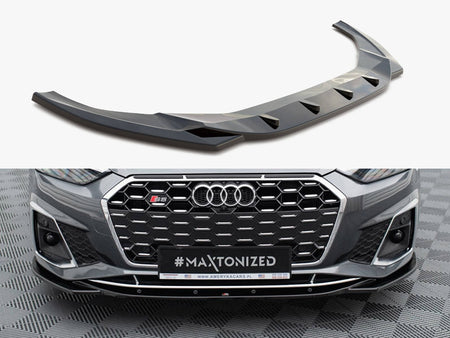 Maxton Design Front Splitter V.1 Audi S5 / A5 S-Line F5 Facelift - AU-S5-2F-FD1G - Image 1
