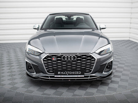 Maxton Design Front Splitter V.1 Audi S5 / A5 S-Line F5 Facelift - AU-S5-2F-FD1G - Image 3