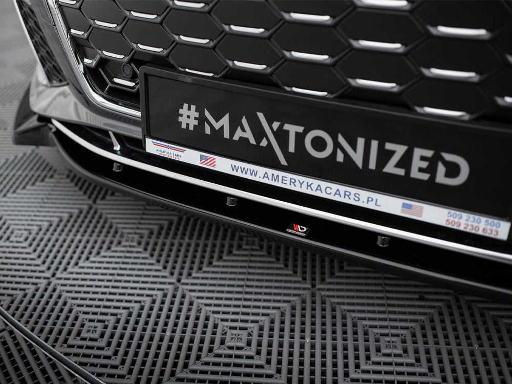 Maxton Design Front Splitter V.2 Audi S5 / A5 S-Line F5 Facelift - AU-S5-2F-FD2G - Image 4