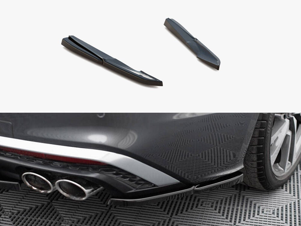 Maxton Design Rear Side Splitters Audi S5 Sportback / Coupe F5 Facelift - AU-S5-2F-SB-RSD1G - Image 1