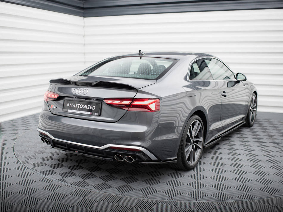 Maxton Design Rear Side Splitters Audi S5 Sportback / Coupe F5 Facelift - AU-S5-2F-SB-RSD1G - Image 2