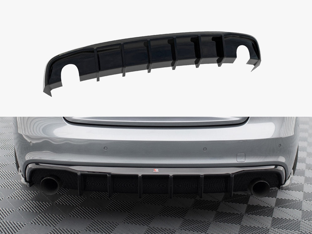 Rear Valance Audi S5 / A5 S-Line 8T Facelift (Version with single exhausts on both sides)