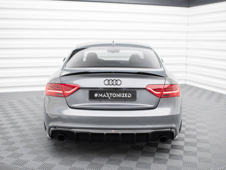 Rear Valance Audi S5 / A5 S-Line 8T Facelift (Version with single exhausts on both sides)