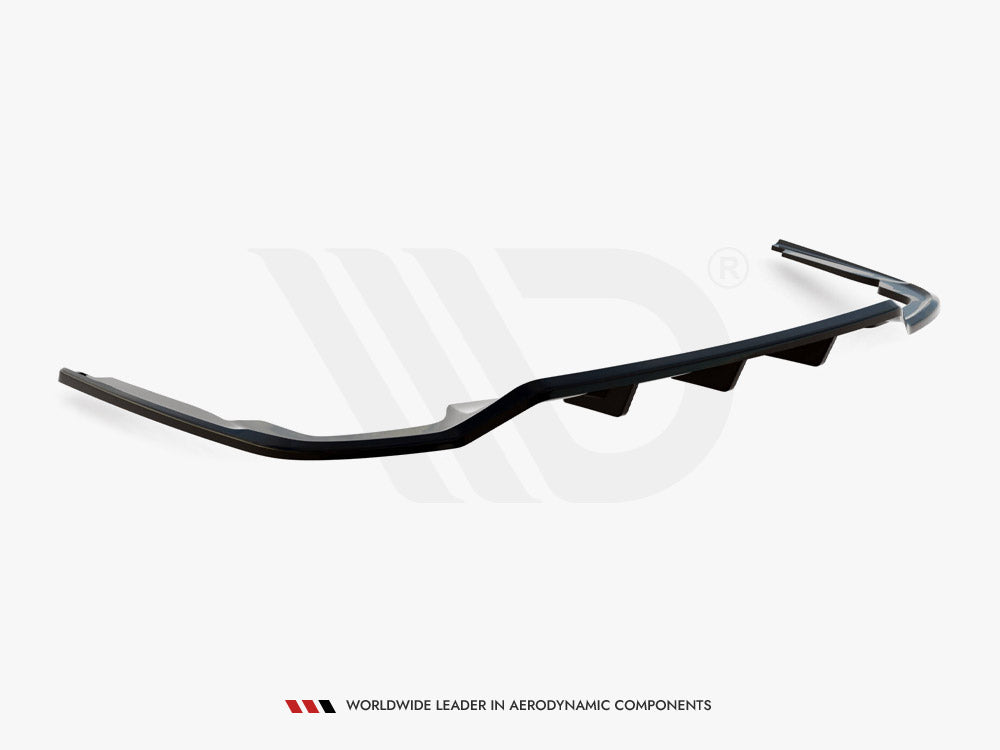 Maxton Design Central Rear Splitter (Vertical Bars) Audi A8 S-Line D5 - AU-A8-D5-SLINE-RD1G+RD2G - Image 6