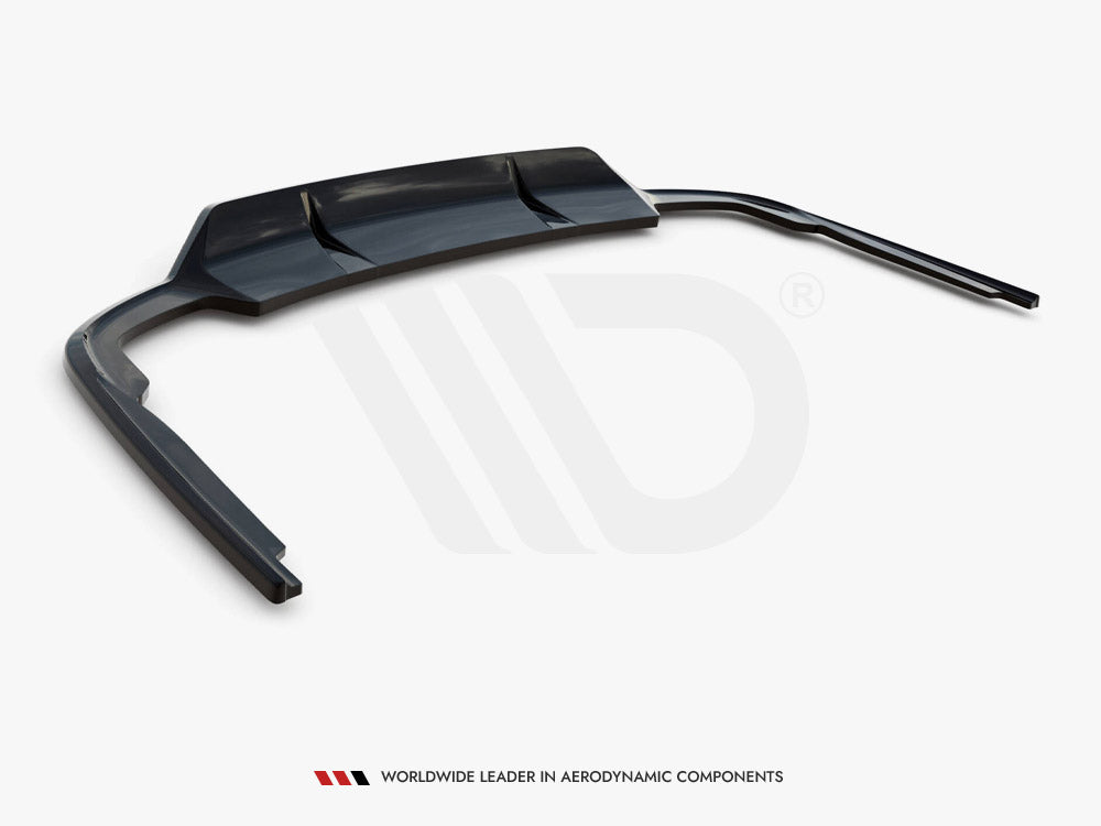 Maxton Design Central Rear Splitter (Vertical Bars) Audi A8 S-Line D5 - AU-A8-D5-SLINE-RD1G+RD2G - Image 7