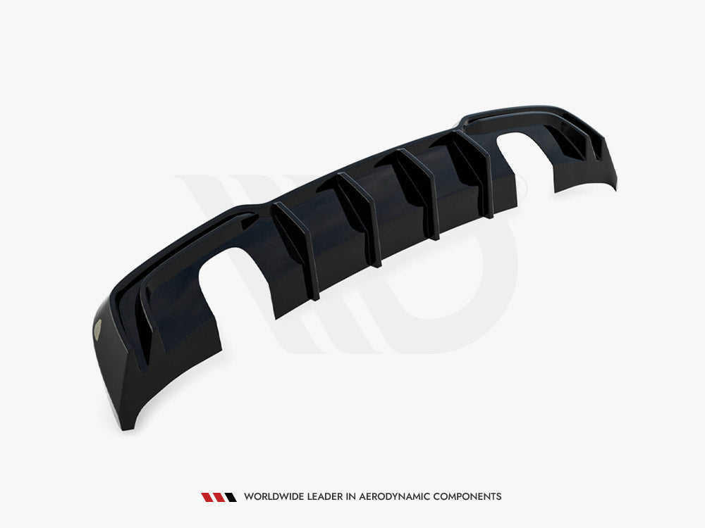 Maxton Design Rear Valance Audi A3 S-Line Sportback 8V Facelift (Version with single exhausts on both sides) - AU-S3-3F-SB-RS1GO_O - Image 5