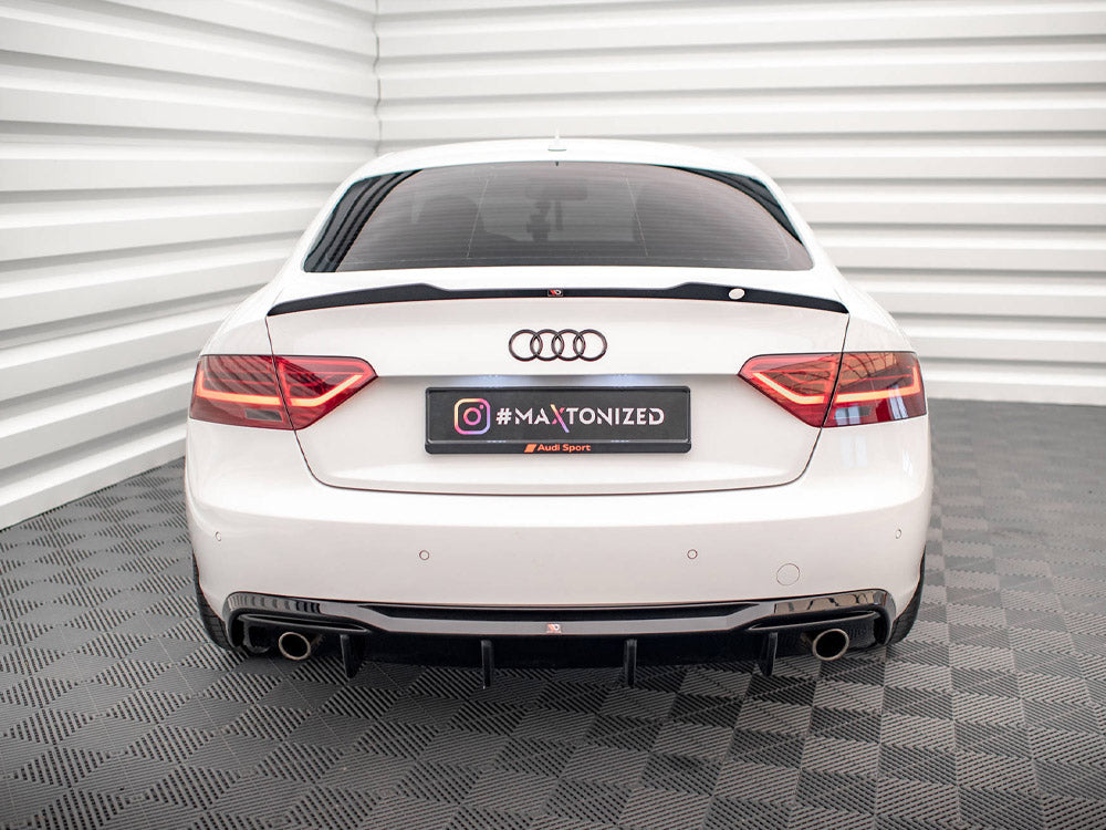 Maxton Design Rear Valance Audi A5 8T Facelift (Version with single exhausts on both sides) - AU-A5-1F-RS1GO_O - Image 2