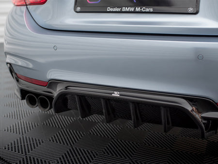 Maxton Design Rear Valance BMW 4 Coupe / Gran Coupe / Cabrio M-Pack F32 / F36 / F33 (Version with dual exhausts on both sides) - BM-4-F32-MPACK-RS1GOO_OO - Image 4