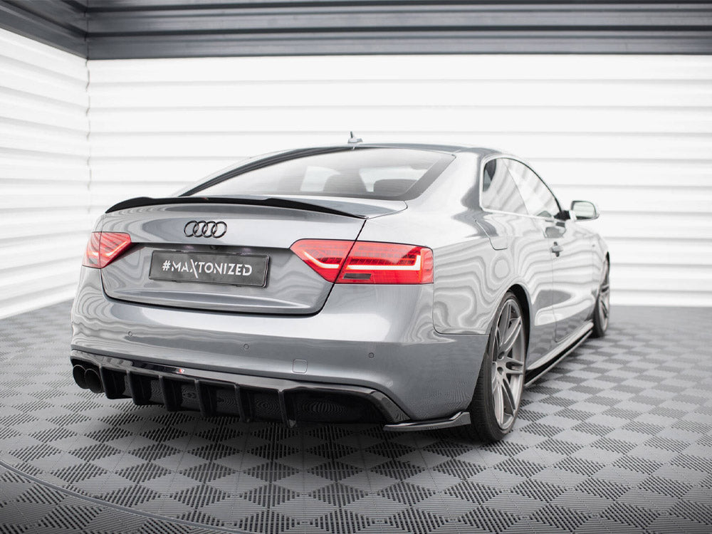 Rear Valance Audi S5 / A5 S-Line 8T Facelift (Single side dual exhaust version)
