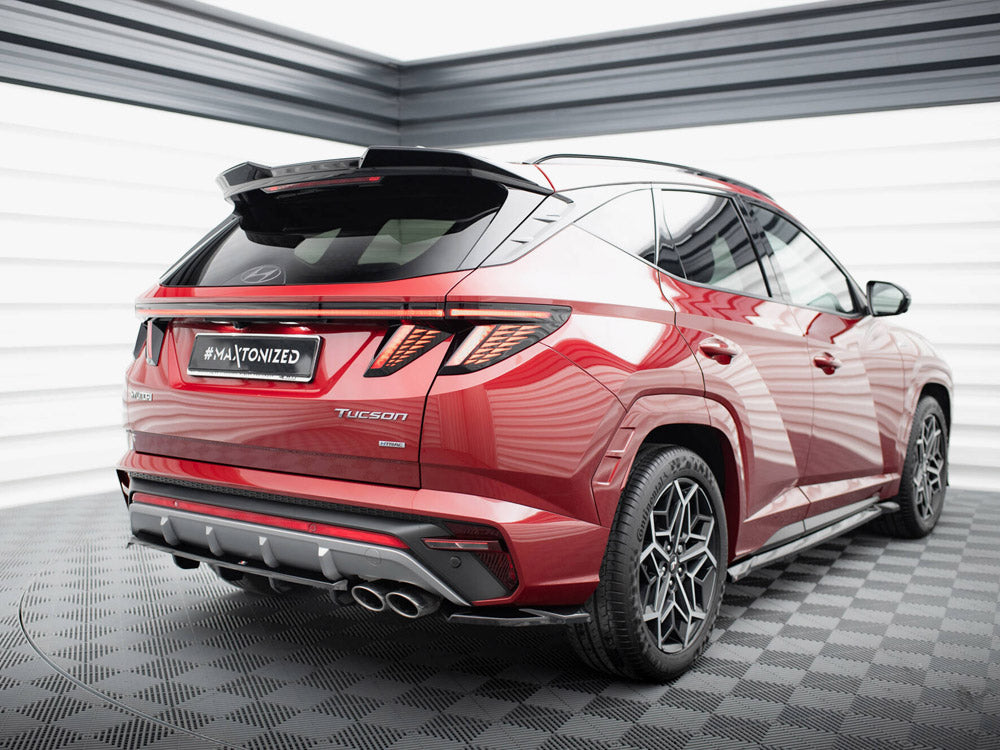 Maxton Design Spoiler CAP 3D Hyundai Tucson N-Line Mk4 - HY-TU-4-NLINE-CAP3D1G - Image 2