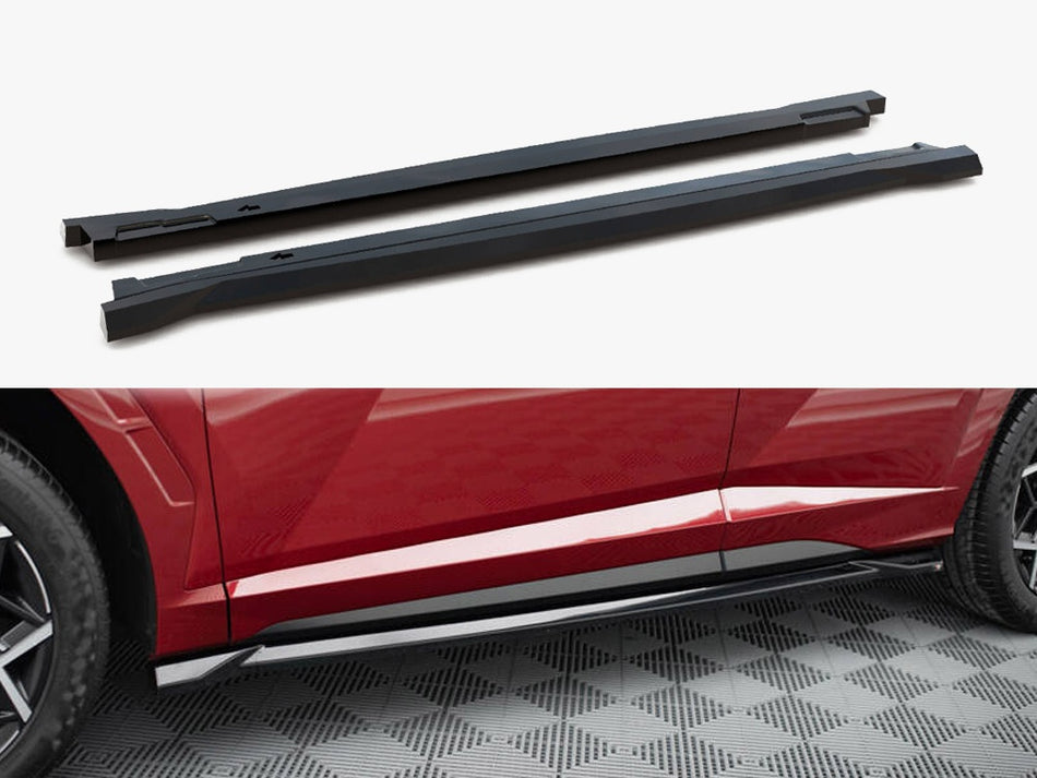 Maxton Design Side Skirts Diffusers Hyundai Tucson N-Line Mk4 - HY-TU-4-NLINE-SD1G - Image 1