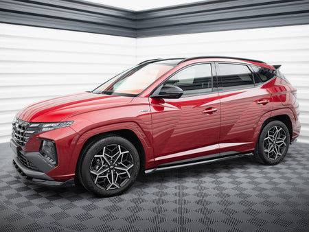 Maxton Design Side Skirts Diffusers Hyundai Tucson N-Line Mk4 - HY-TU-4-NLINE-SD1G - Image 2