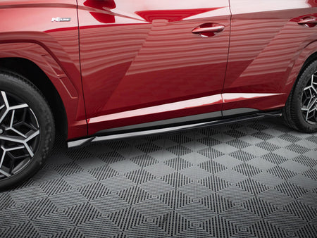 Maxton Design Side Skirts Diffusers Hyundai Tucson N-Line Mk4 - HY-TU-4-NLINE-SD1G - Image 3