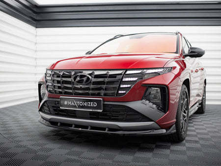Maxton Design Front Splitter V.1 Hyundai Tucson N-Line Mk4 - HY-TU-4-NLINE-FD1G - Image 2