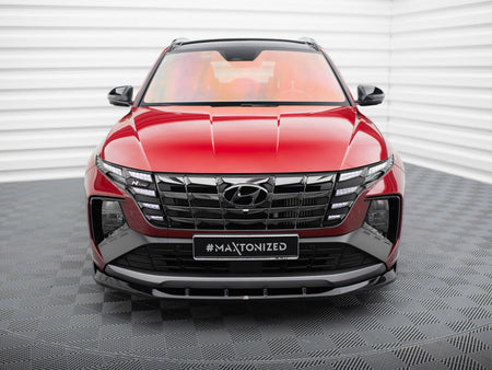 Maxton Design Front Splitter V.1 Hyundai Tucson N-Line Mk4 - HY-TU-4-NLINE-FD1G - Image 3