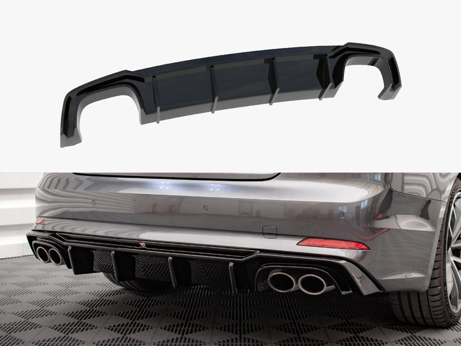 Maxton Design Rear Valance Audi S5 F5 Coupe / Sportback - AU-S5-2-RS1G - Image 1