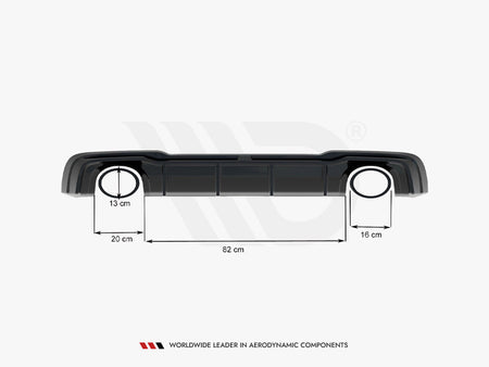Rear Valance V.2 Audi RS3 8V Sportback Facelift