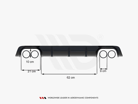 Rear Valance BMW M5 / 5 M-Pack E39