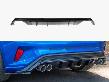 Maxton Design Rear Valance V.2 Ford Focus Hatchabck ST-Line Mk4 - FO-FO-4-STLINE-RS2G - Image 1