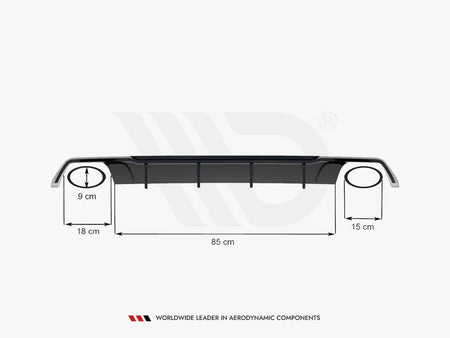 Maxton Design Rear Valance V.2 Seat Leon Mk3.5 Cupra Estate - SE-LE-3F-CU-ST-RS2G-O_O - Image 6