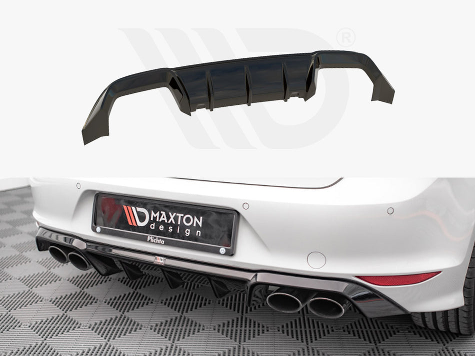 MAXTON DESIGN Rear Valance VW Golf R Mk7 (2013-2016)