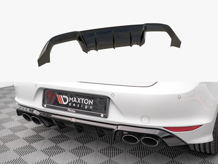 Maxton Design Rear Valance VW Golf R Mk7 - VW-GO-7-R-RS1G - Image 1