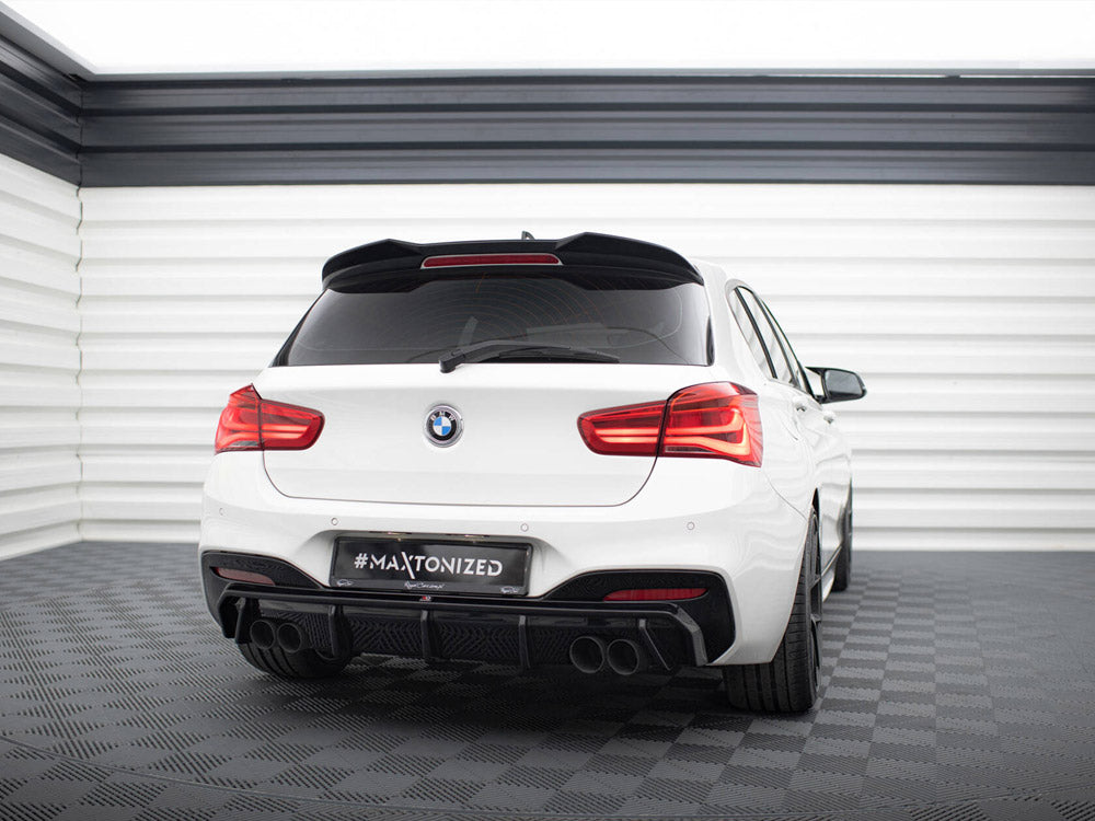 Rear Valance V.3 BMW 1 M-Pack / M140i F20 Facelift (Version with dual exhausts on both sides)