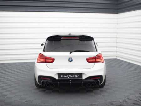 Rear Valance V.3 BMW 1 M-Pack / M140i F20 Facelift (Version with dual exhausts on both sides)