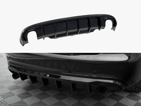 Maxton Design Rear Valance Audi S5 / A5 S-Line Coupe / Cabrio 8T (Version with single exhausts on both sides) - AU-S5-1-RS1GO_O - Image 1