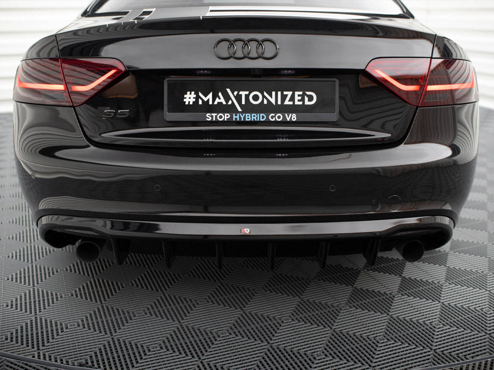 Rear Valance Audi S5 / A5 S-Line Coupe / Cabrio 8T (Version with single exhausts on both sides)