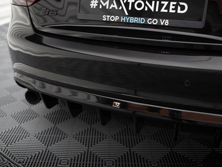 Maxton Design Rear Valance Audi S5 / A5 S-Line Coupe / Cabrio 8T (Version with single exhausts on both sides) - AU-S5-1-RS1GO_O - Image 5