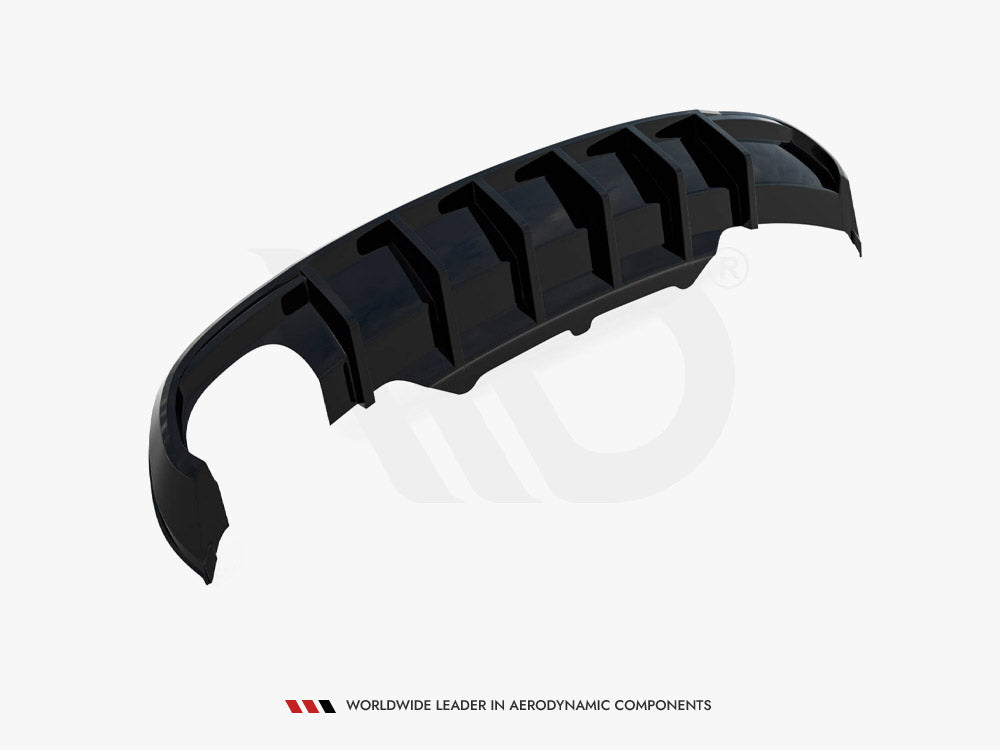 Rear Valance Audi S5 / A5 S-Line Coupe / Cabrio 8T (Single side dual exhaust version)